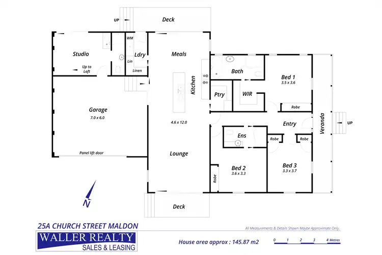 Floorplan of Homely house listing, 25A Church Street, Maldon VIC 3463