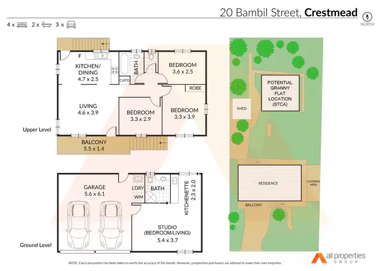 Floorplan of Homely house listing, 20 Bambil Street, Crestmead QLD 4132