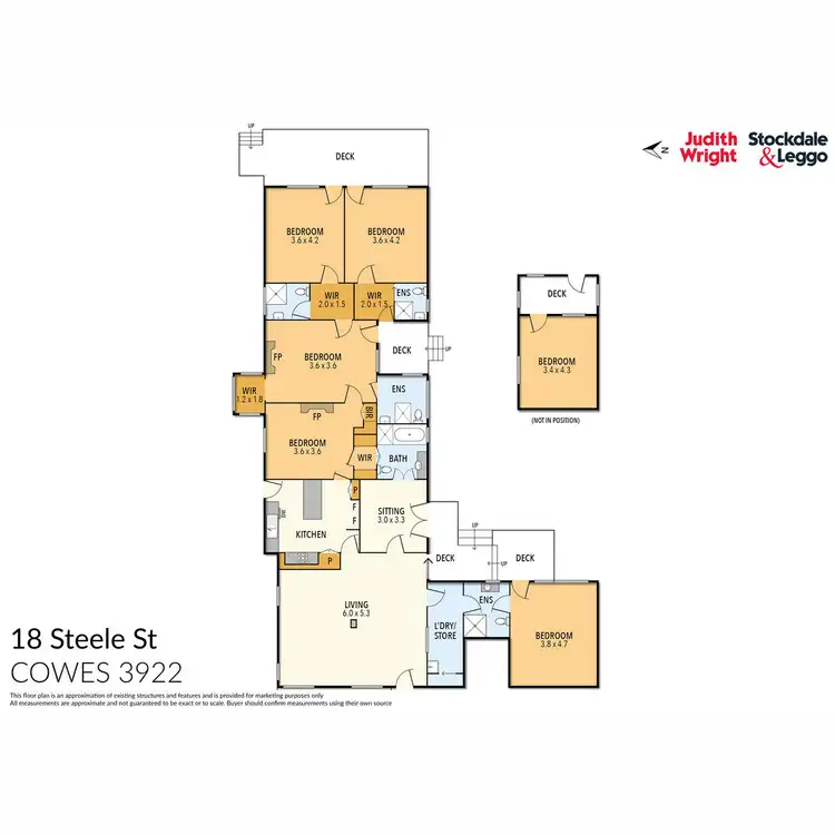 Floorplan of Homely house listing, 18 Steele Street, Cowes VIC 3922