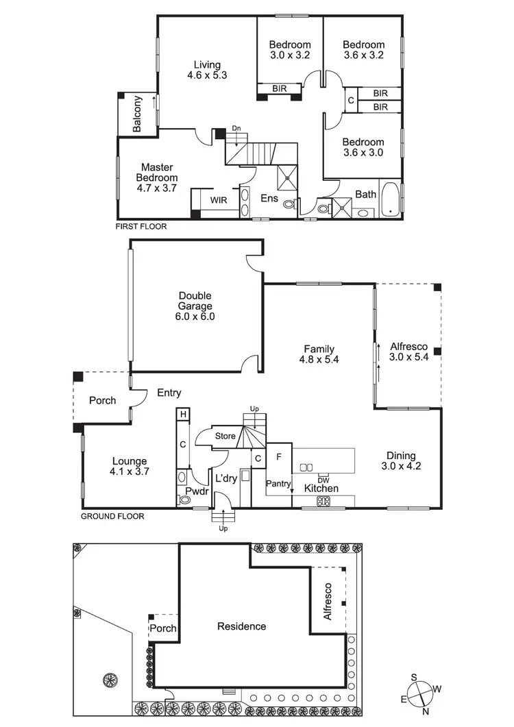 Floorplan of Homely house listing, 18 Talbot Grove, Mccrae VIC 3938