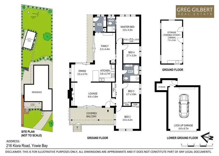 Floorplan of Homely house listing, 216 Kiora Road, Yowie Bay NSW 2228