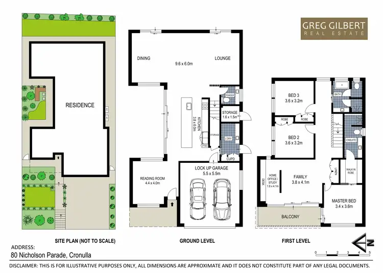 Floorplan of Homely house listing, 80 Nicholson Parade, Cronulla NSW 2230