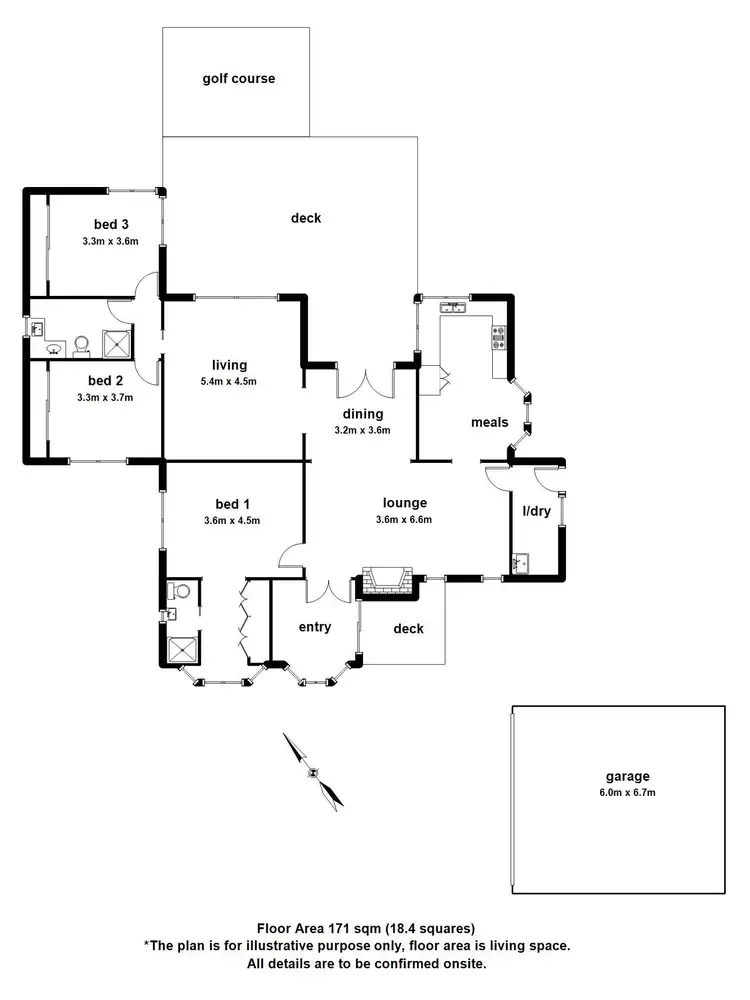 Floorplan of Homely house listing, 1 Regnan Road, Kallista VIC 3791