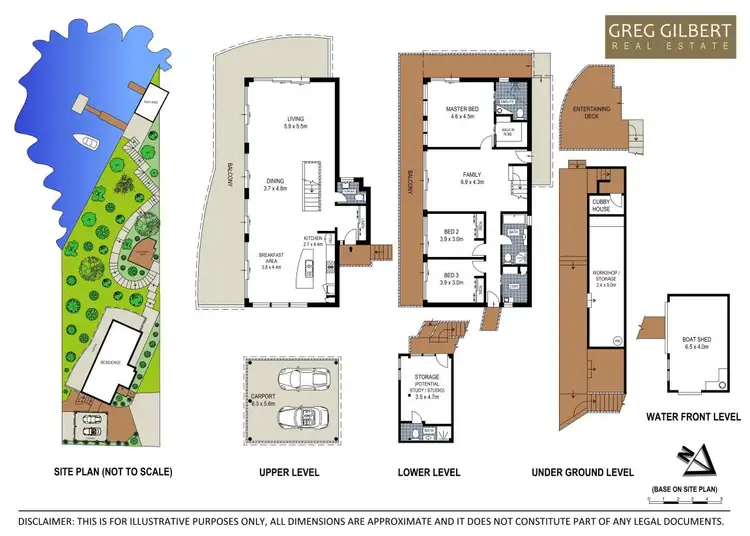 Floorplan of Homely house listing, 25a Yellambie Street, Yowie Bay NSW 2228