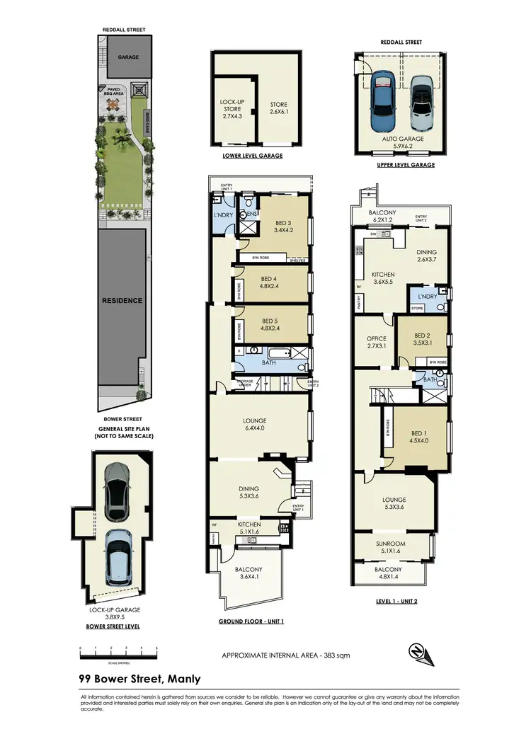 Floorplan of Homely house listing, 99 Bower Street, Manly NSW 2095