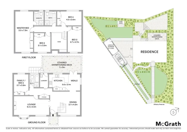 Floorplan of Homely house listing, 9 Arkena Avenue, Epping NSW 2121