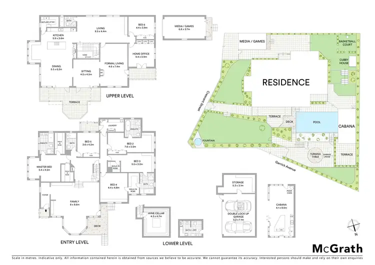 Floorplan of Homely house listing, 2 Crescent Street, Hunters Hill NSW 2110