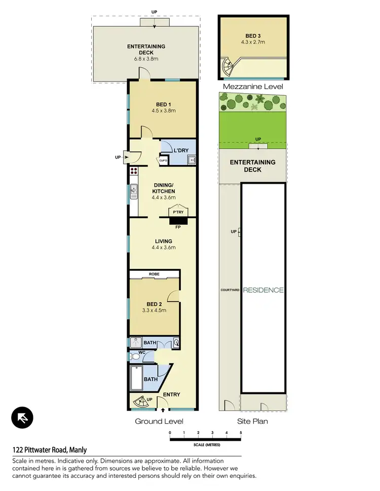 Floorplan of Homely house listing, 122 Pittwater Road, Manly NSW 2095