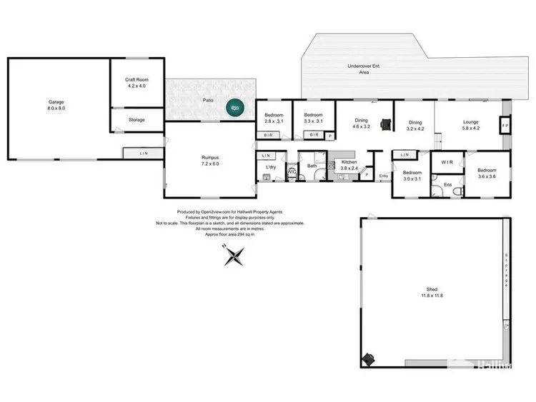 Floorplan of Homely house listing, 4402 Frankford Road, Harford TAS 7307