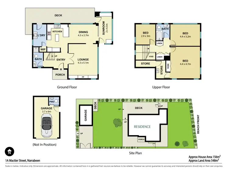 Floorplan of Homely house listing, 1A Mactier Street, Narrabeen NSW 2101