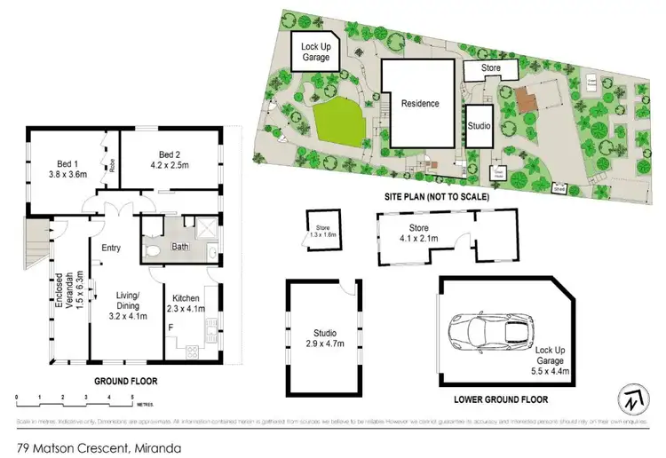 Floorplan of Homely house listing, 79 Matson Crescent, Miranda NSW 2228