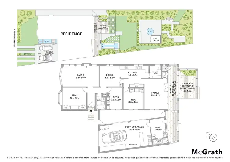 Floorplan of Homely house listing, 260 Connells Point Road, Connells Point NSW 2221