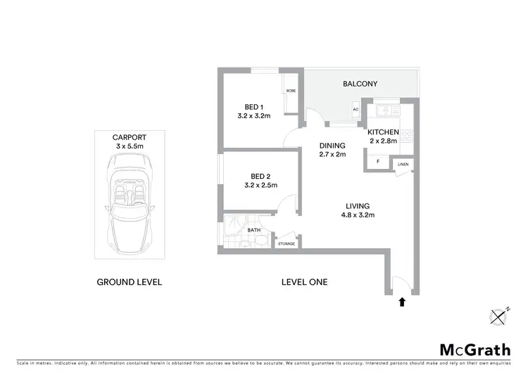 Floorplan of Homely apartment listing, 4/13 Devlin Street, Ryde NSW 2112