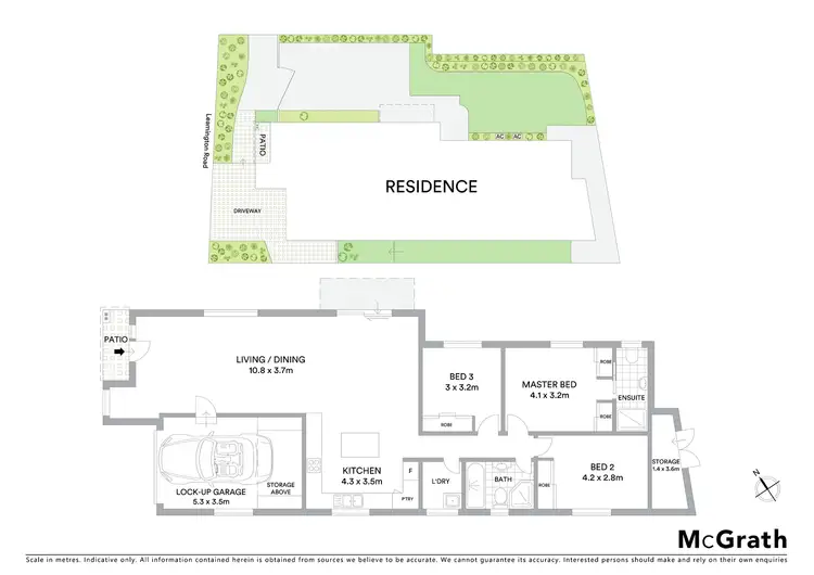 Floorplan of Homely house listing, 32B Leamington Road, Telopea NSW 2117