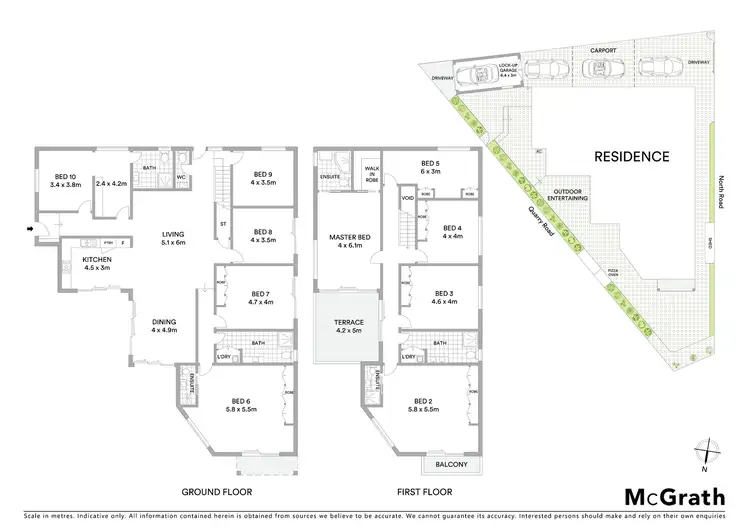 Floorplan of Homely house listing, 115 North Road, Ryde NSW 2112