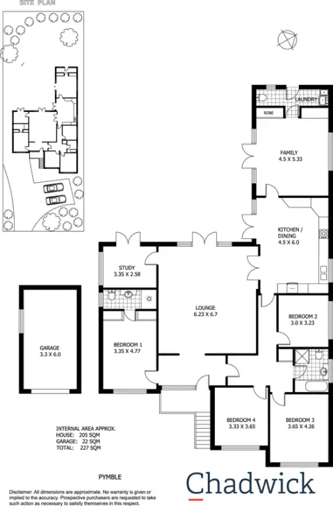 Floorplan of Homely house listing, 27 Hamilton Parade, Pymble NSW 2073