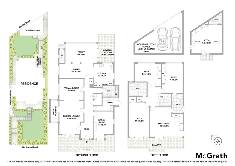 Floorplan of Homely house listing, 46 Northwood Road, Northwood NSW 2066
