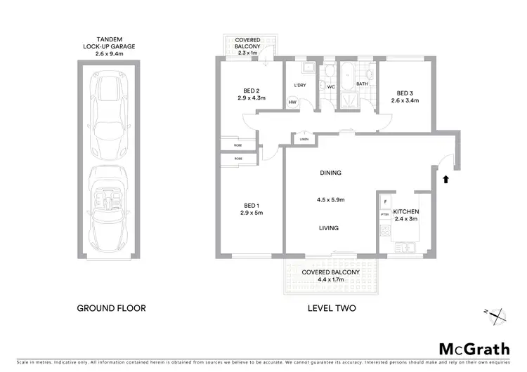 Floorplan of Homely apartment listing, 30/127 Burns Bay Road, Lane Cove NSW 2066