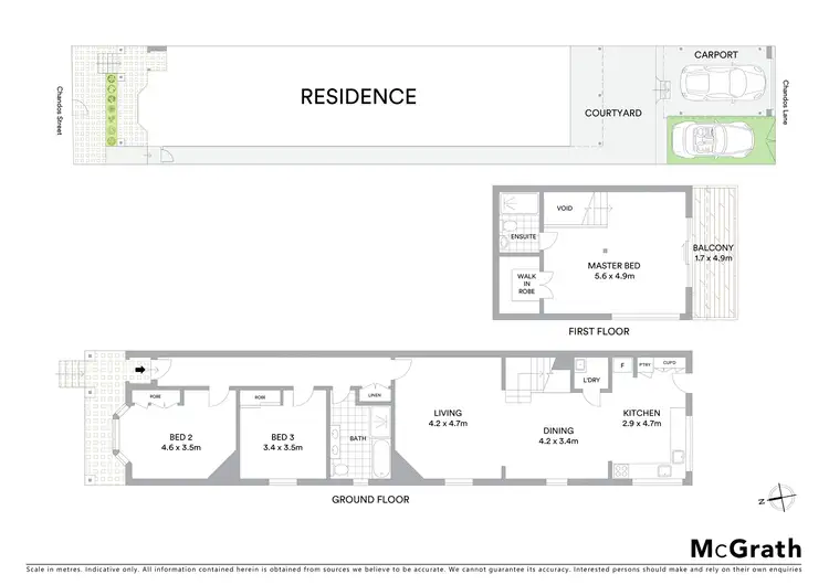 Floorplan of Homely house listing, 165 Chandos Street, Crows Nest NSW 2065