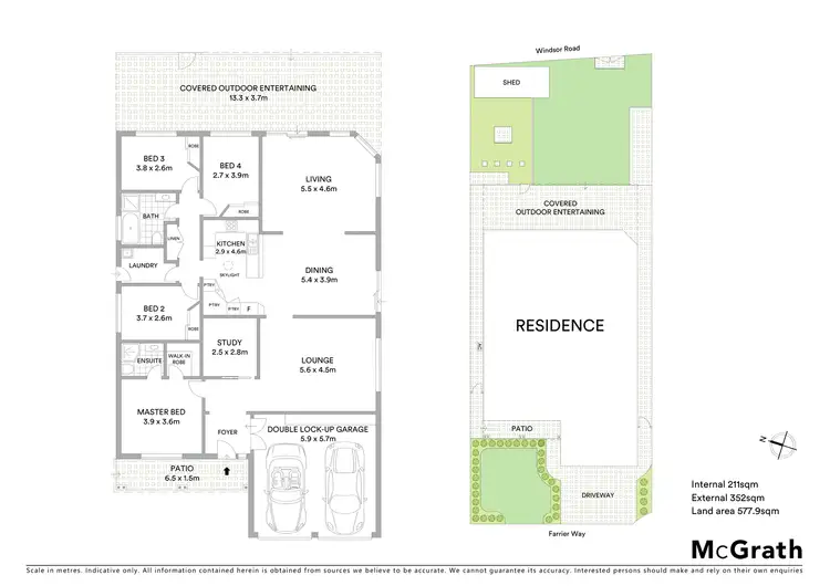 Floorplan of Homely house listing, 15 Farrier Way, Kellyville Ridge NSW 2155