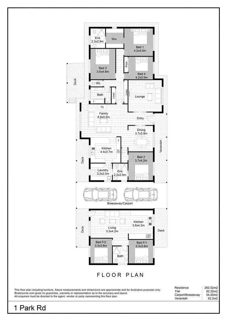 Floorplan of Homely house listing, 1 Park Road, St Georges Basin NSW 2540