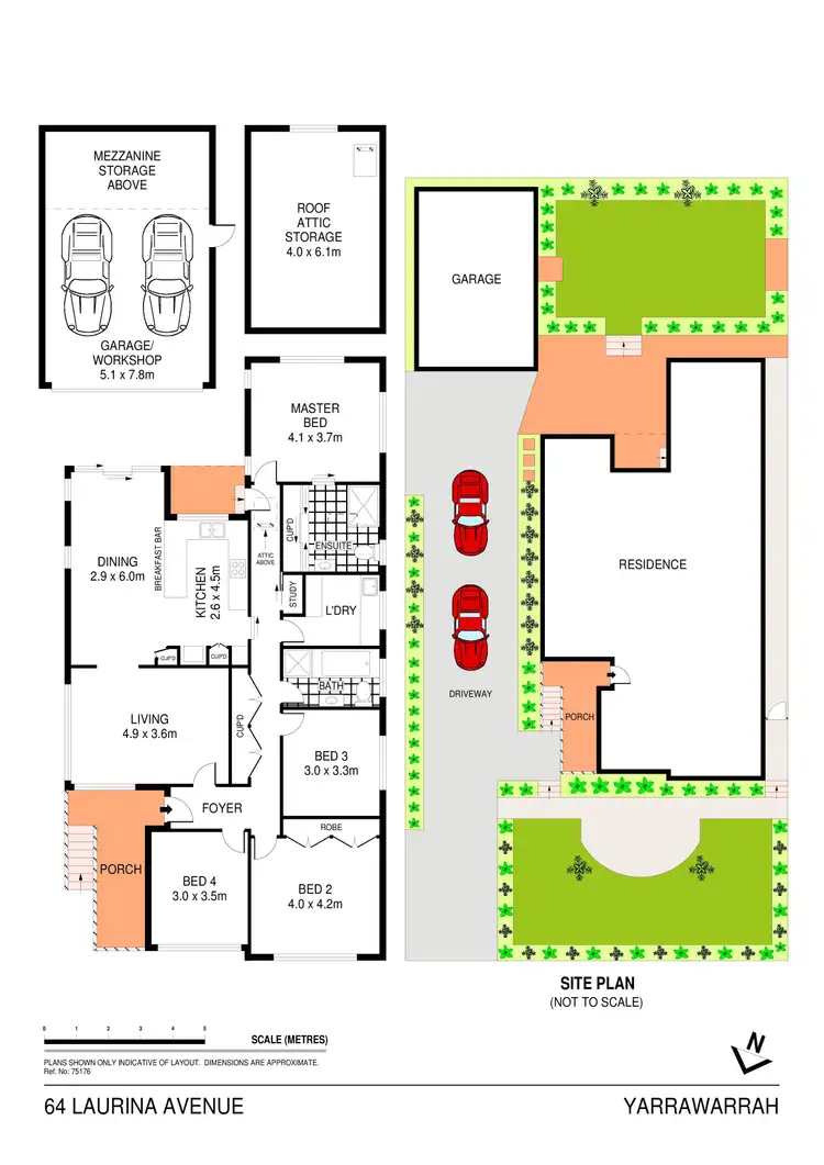 Floorplan of Homely house listing, 64 Laurina Avenue, Yarrawarrah NSW 2233