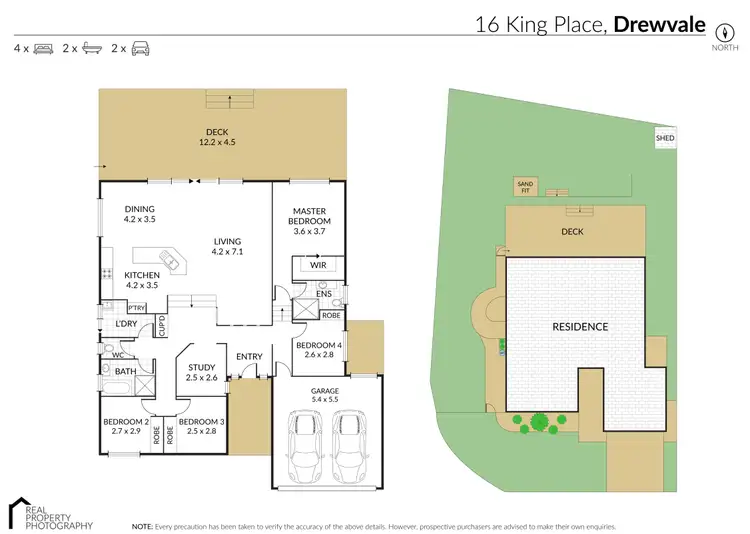 Floorplan of Homely house listing, 16 King Place, Drewvale QLD 4116