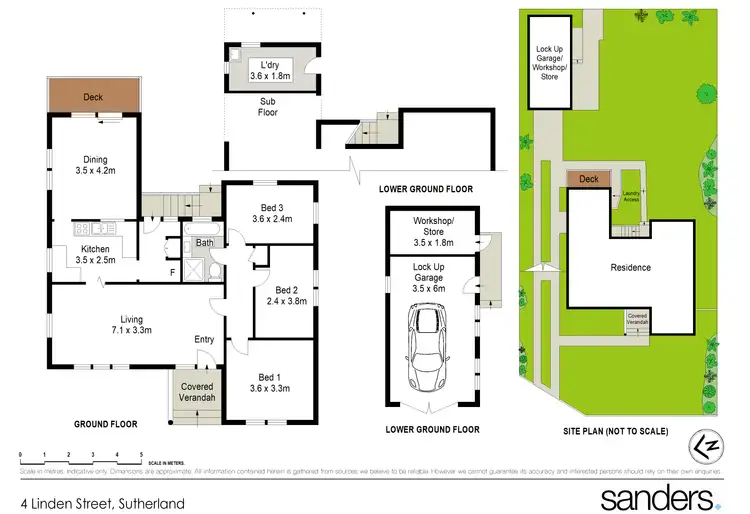 Floorplan of Homely house listing, 4 Linden Street, Sutherland NSW 2232