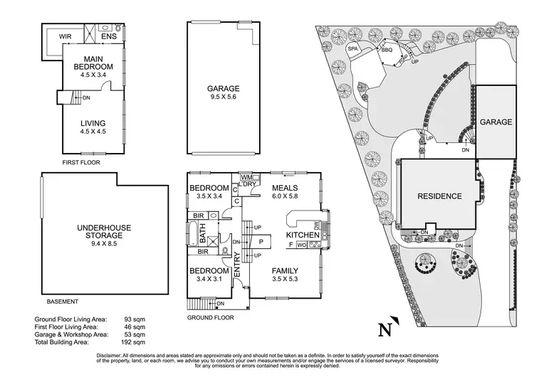 Floorplan of Homely house listing, 7 Goodlet Place, Eltham VIC 3095