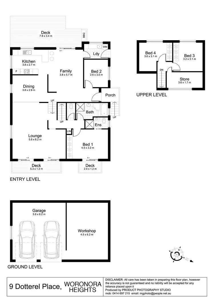 Floorplan of Homely house listing, 9 Dotterel Place, Woronora Heights NSW 2233