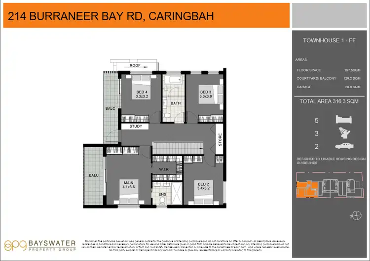 Floorplan of Homely townhouse listing, 1/214 Burraneer Bay Road, Caringbah South NSW 2229