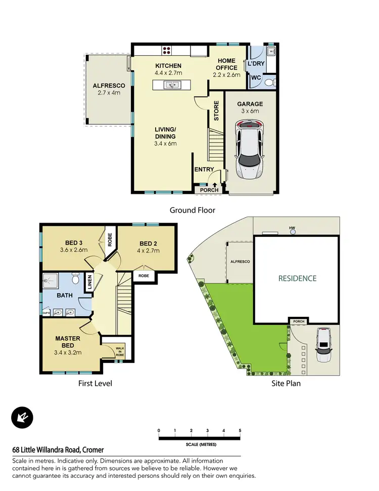 Floorplan of Homely house listing, 68 Little Willandra Road, Cromer NSW 2099