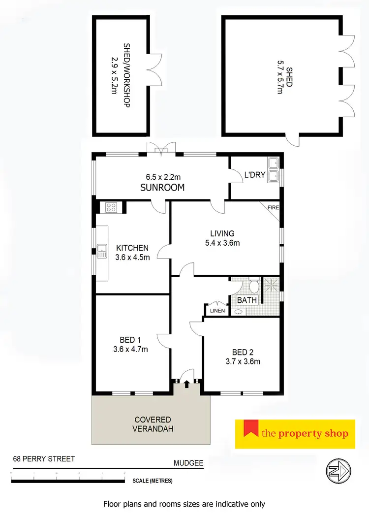 Floorplan of Homely house listing, 68 Perry Street, Mudgee NSW 2850