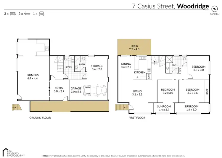 Floorplan of Homely house listing, 7 Casius Street, Woodridge QLD 4114