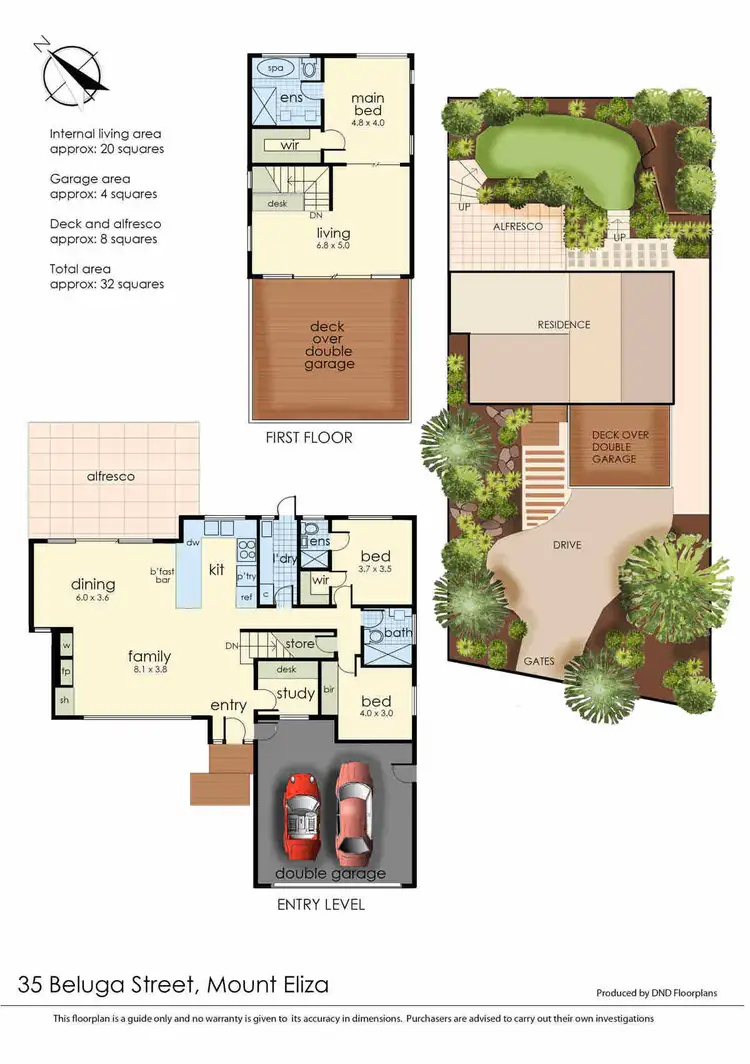 Floorplan of Homely house listing, 35 Beluga Street, Mount Eliza VIC 3930
