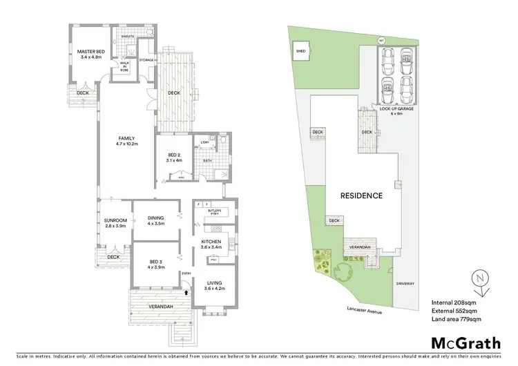 Floorplan of Homely house listing, 26 Lancaster Avenue, Newcomb VIC 3219