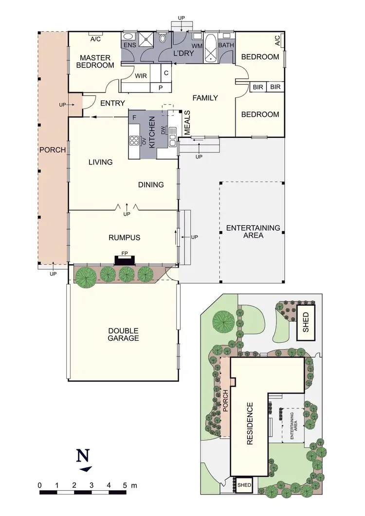 Floorplan of Homely house listing, 21 Keswick Crescent, Bayswater North VIC 3153