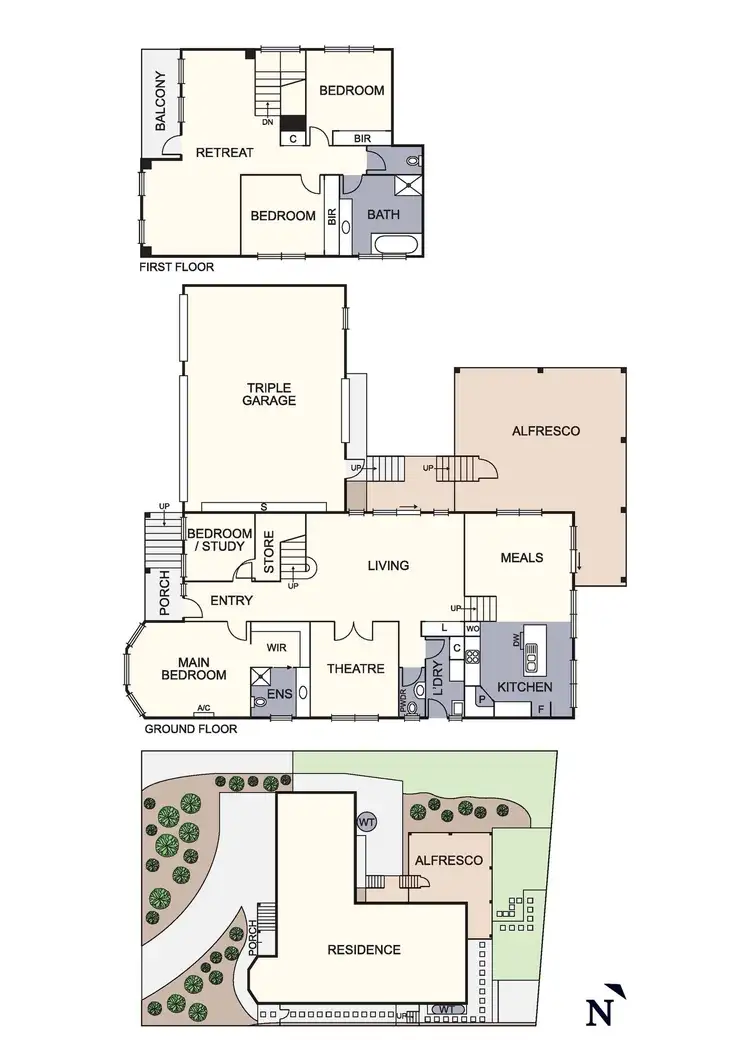 Floorplan of Homely house listing, 15 Kamarooka Drive, Wattle Glen VIC 3096