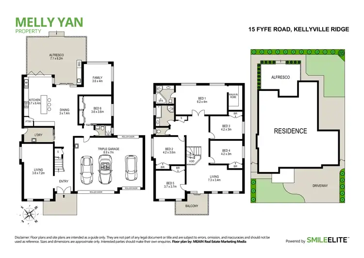 Floorplan of Homely house listing, 15 Fyfe Road, Kellyville Ridge NSW 2155