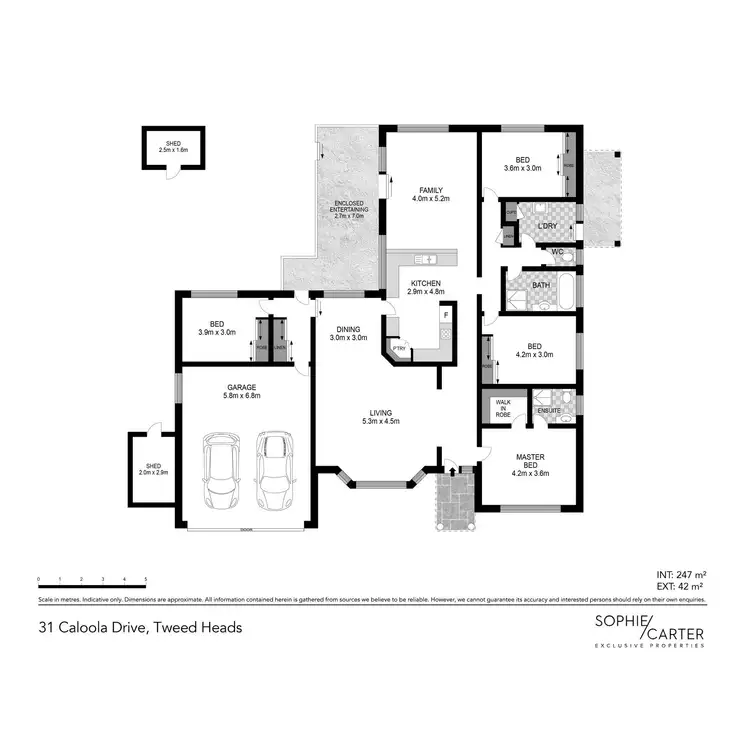 Floorplan of Homely house listing, 31 Caloola Drive, Tweed Heads NSW 2485