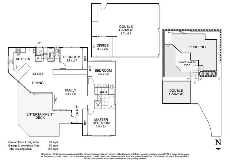 Floorplan of Homely unit listing, 2/68 Henry Street, Eltham VIC 3095