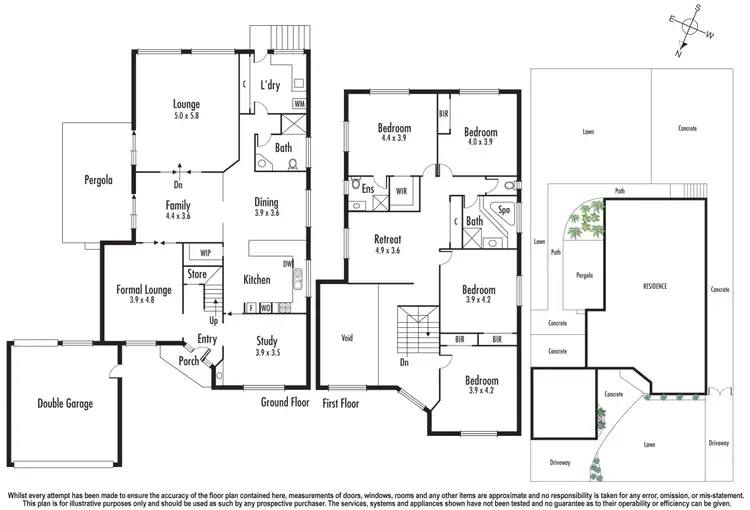 Floorplan of Homely house listing, 41 George Bass Avenue, Endeavour Hills VIC 3802