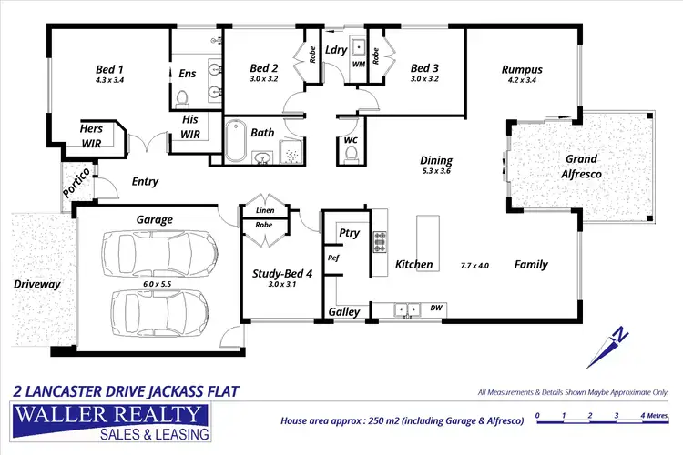Floorplan of Homely house listing, 2 Lancaster Drive, Jackass Flat VIC 3556