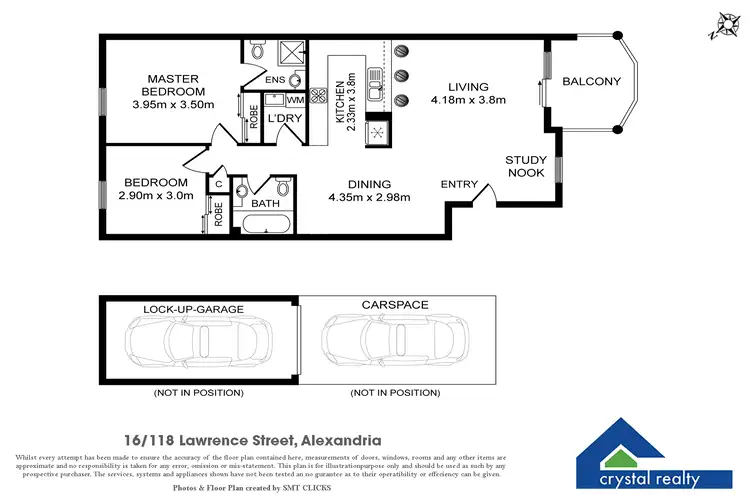 Floorplan of Homely unit listing, 16/118-136 Lawrence Street, Alexandria NSW 2015