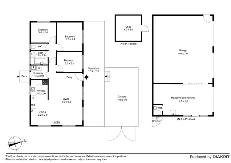 Floorplan of Homely house listing, 136 Sunset Strip, Ocean Grove VIC 3226