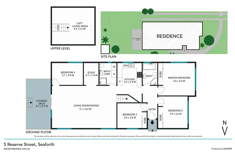 Floorplan of Homely house listing, 5 Reserve Street, Seaforth NSW 2092