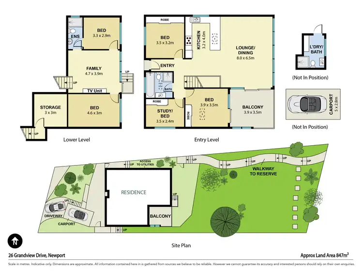 Floorplan of Homely house listing, 26 Grandview Drive, Newport NSW 2106