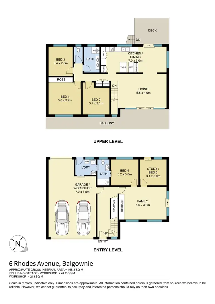 Floorplan of Homely house listing, 6 Rhodes Avenue, Balgownie NSW 2519