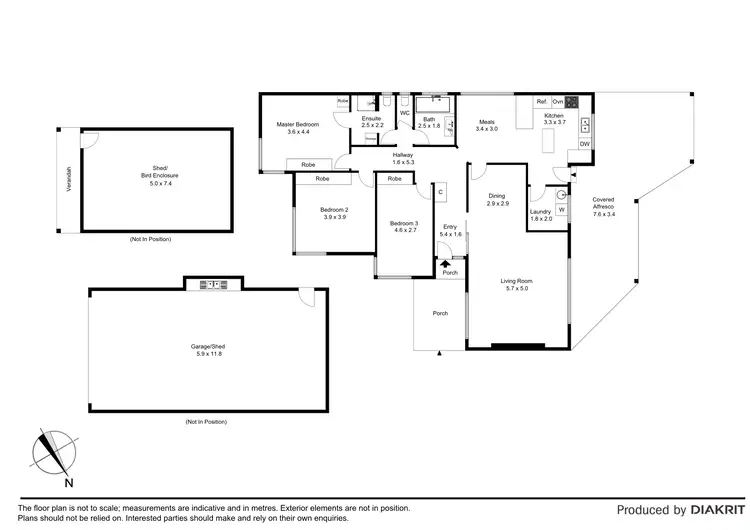 Floorplan of Homely house listing, 26 Skinner Street, Hastings VIC 3915