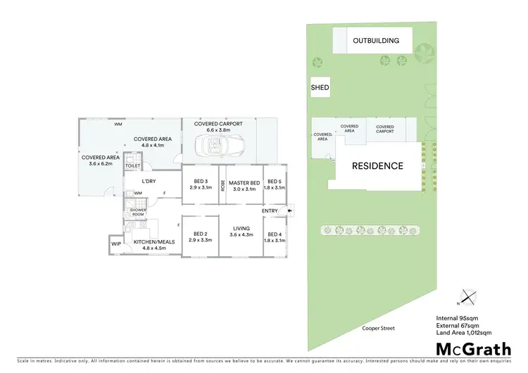 Floorplan of Homely house listing, 4 Cooper Street, Lakes Creek QLD 4701